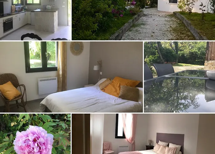 Maison avec jardin dans village